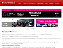 Tablet Screenshot of miramedia.co.uk